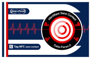 ➢ Carte type "CB" NFC sans contact